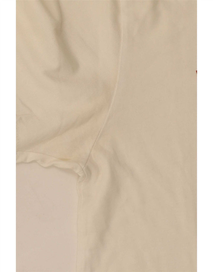 Ανδρικό γραφικό T-Shirt Levi's Top Μικρό λευκό βαμβακερό