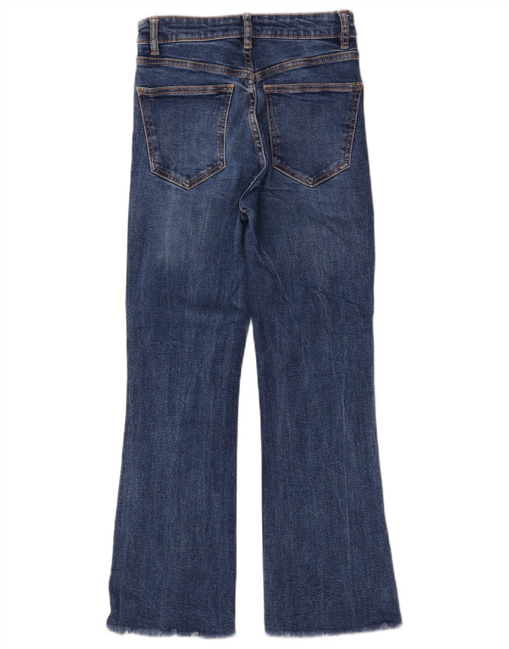 Zara Γυναικείο Τζιν μποτάκι EU 34 2XS W24 L25 Μπλε