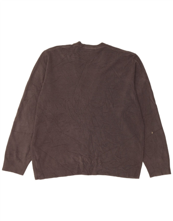 Ανδρικό πουλόβερ ζακέτα Marks & Spencer 2XL Γκρι Ακρυλικό
