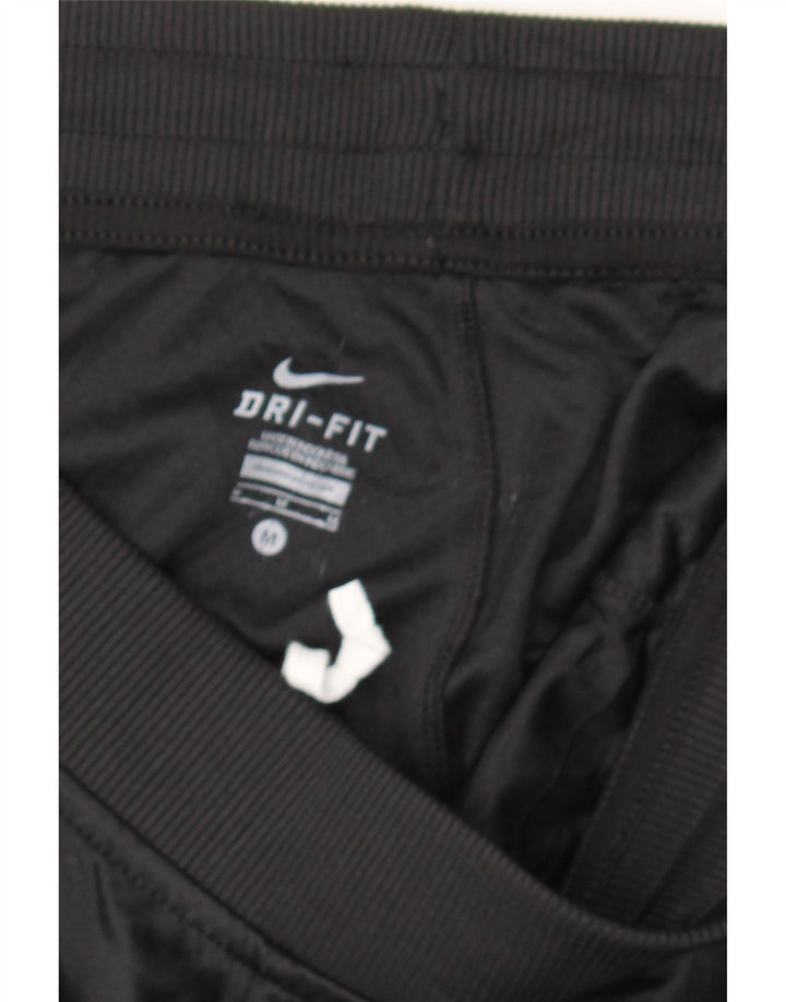 NIKE Mens Dri Fit Tracksuit Trousers Medium  Black Colourblock Polyester Vintage Nike and Second-Hand Nike from Messina Hembry 