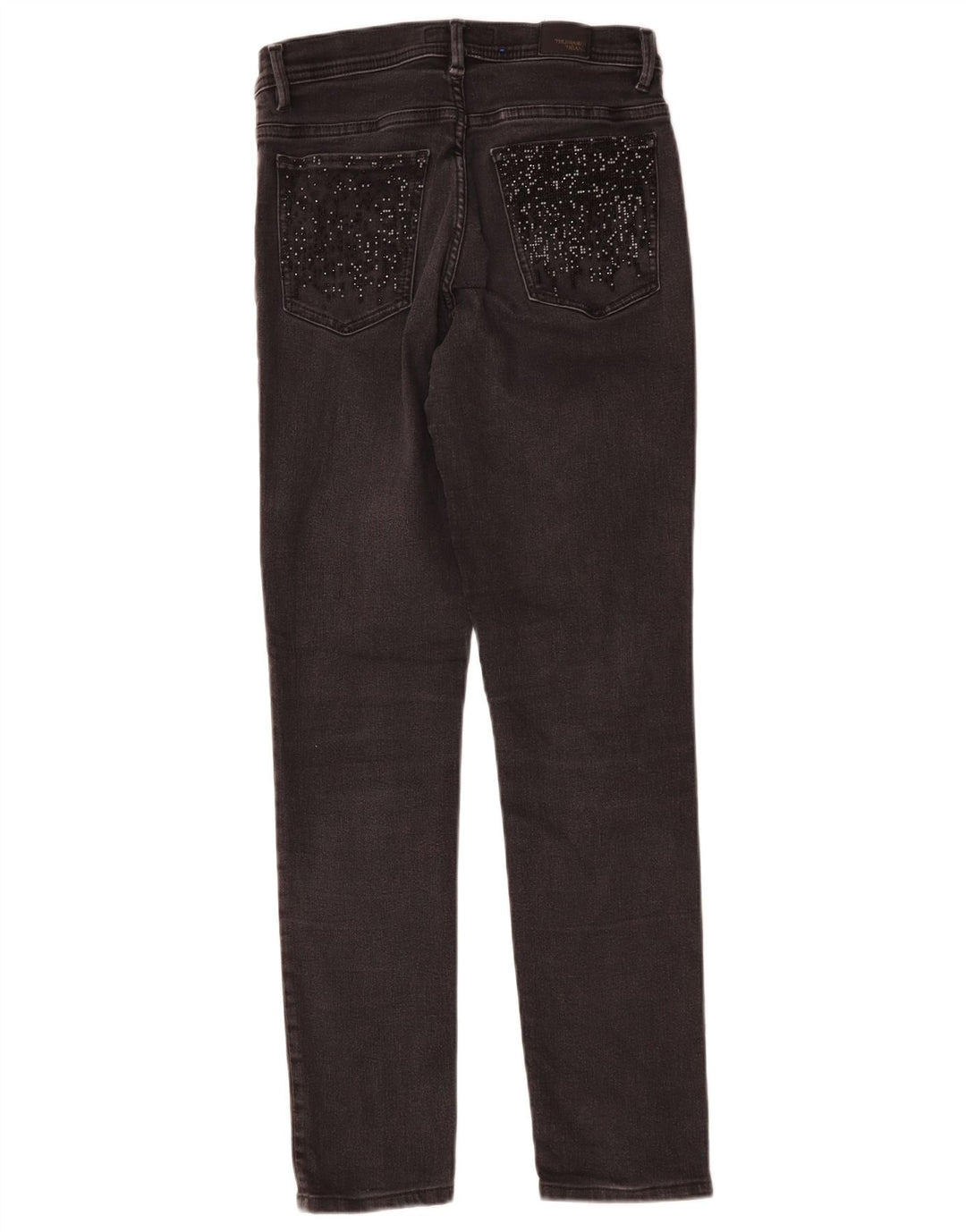 Trussardi Γυναικείο Slim Jeans W27 L27 Γκρι βαμβακερό