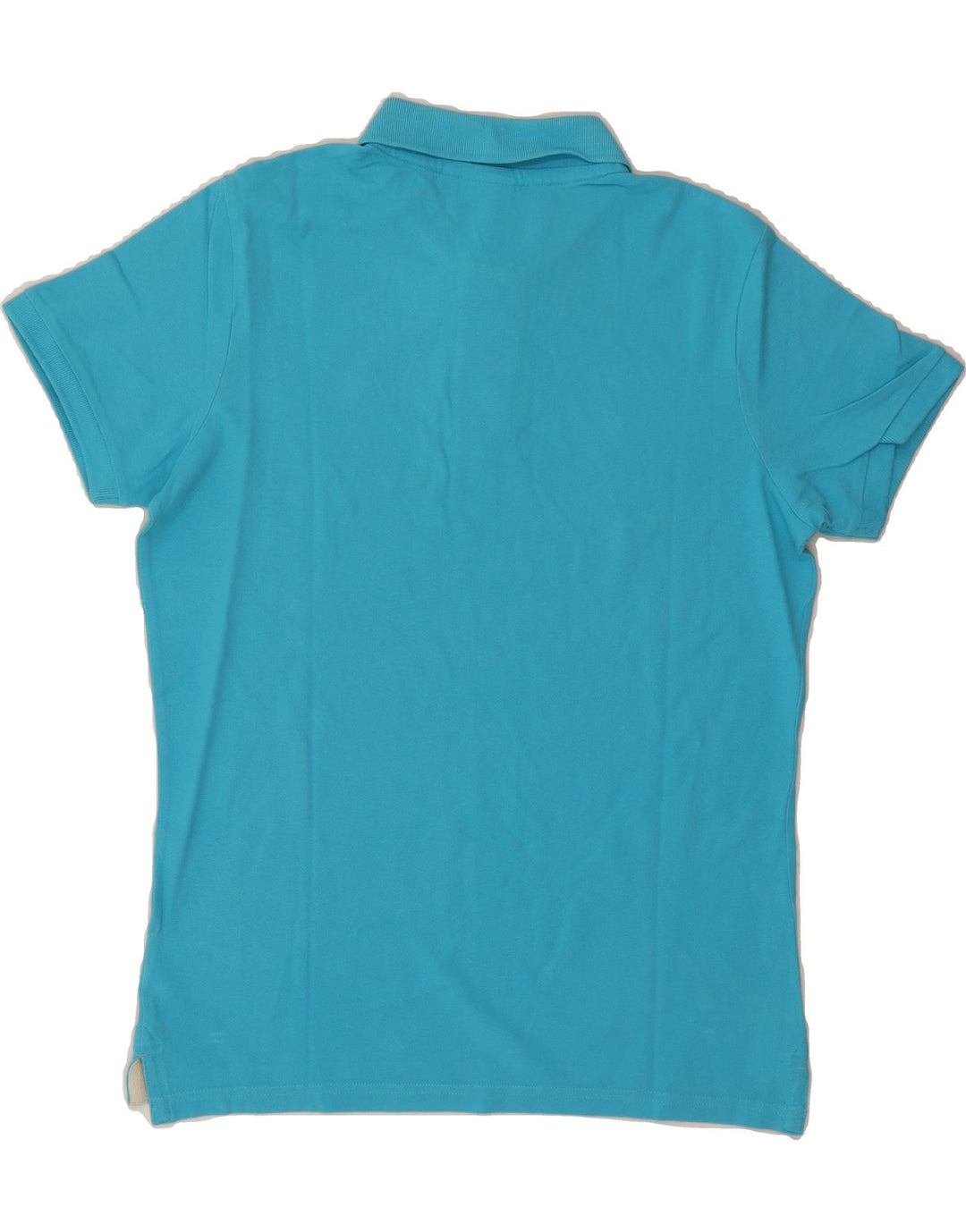 DIADORA Mens Polo Shirt Medium Blue Cotton Vintage Diadora and Second-Hand Diadora from Messina Hembry 