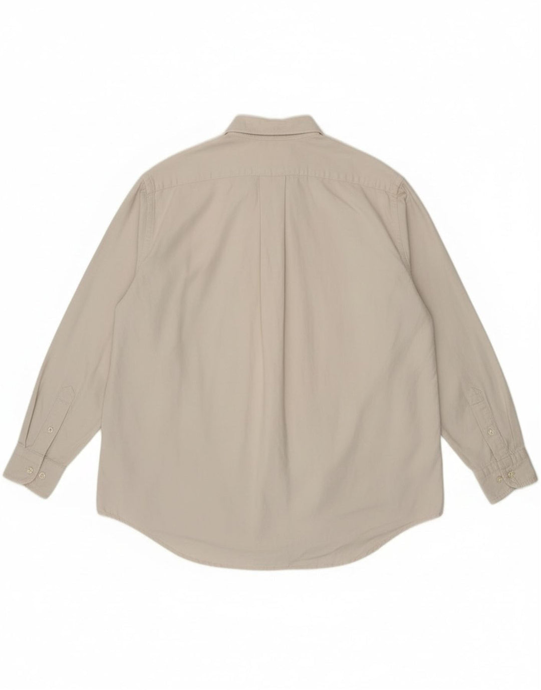 B.D. Ανδρικό πουκάμισο Baggies XL από λευκό βαμβακερό