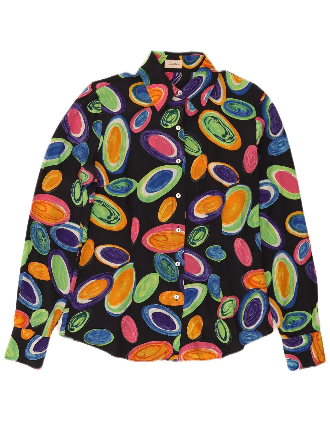 INGRAM Γυναικείο πουκάμισο Abstract Pattern Μπλούζα IT 42 Μεσαίο Πολύχρωμο