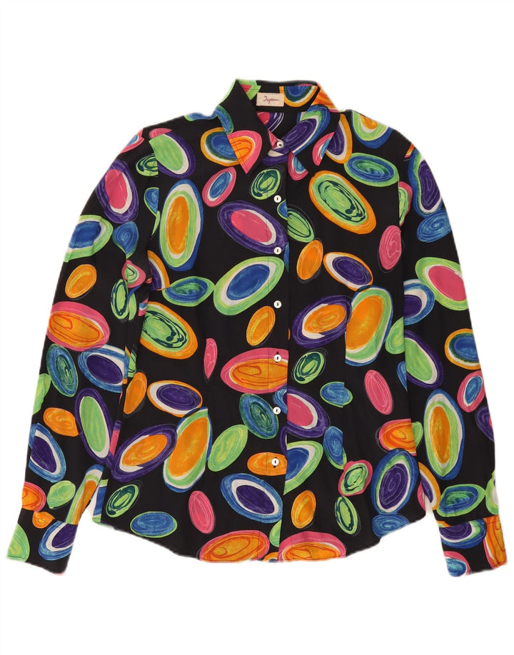 INGRAM Γυναικείο πουκάμισο Abstract Pattern Μπλούζα IT 42 Μεσαίο Πολύχρωμο