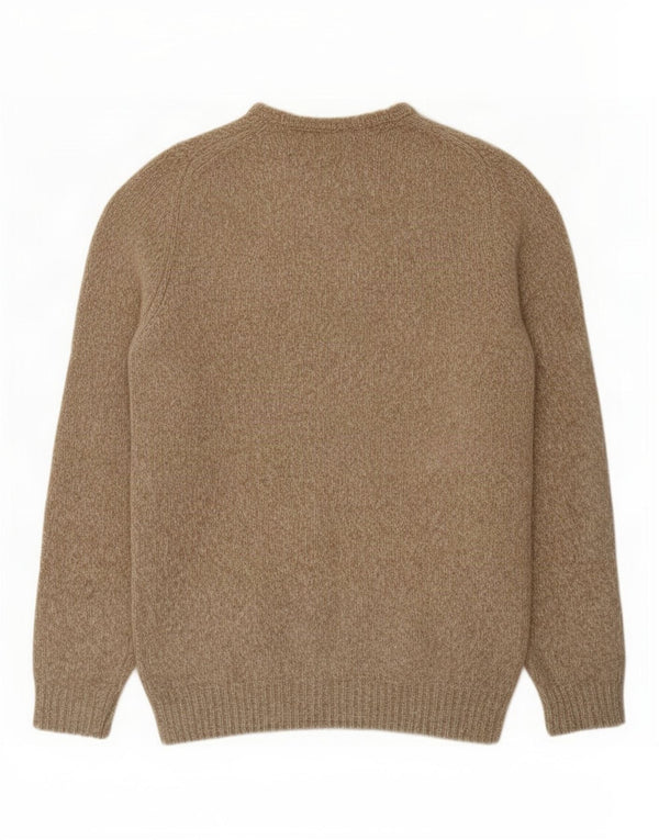 Ανδρικό πουλόβερ Massimo Dutti Boat Neck Jumper XL Beige Flecked
