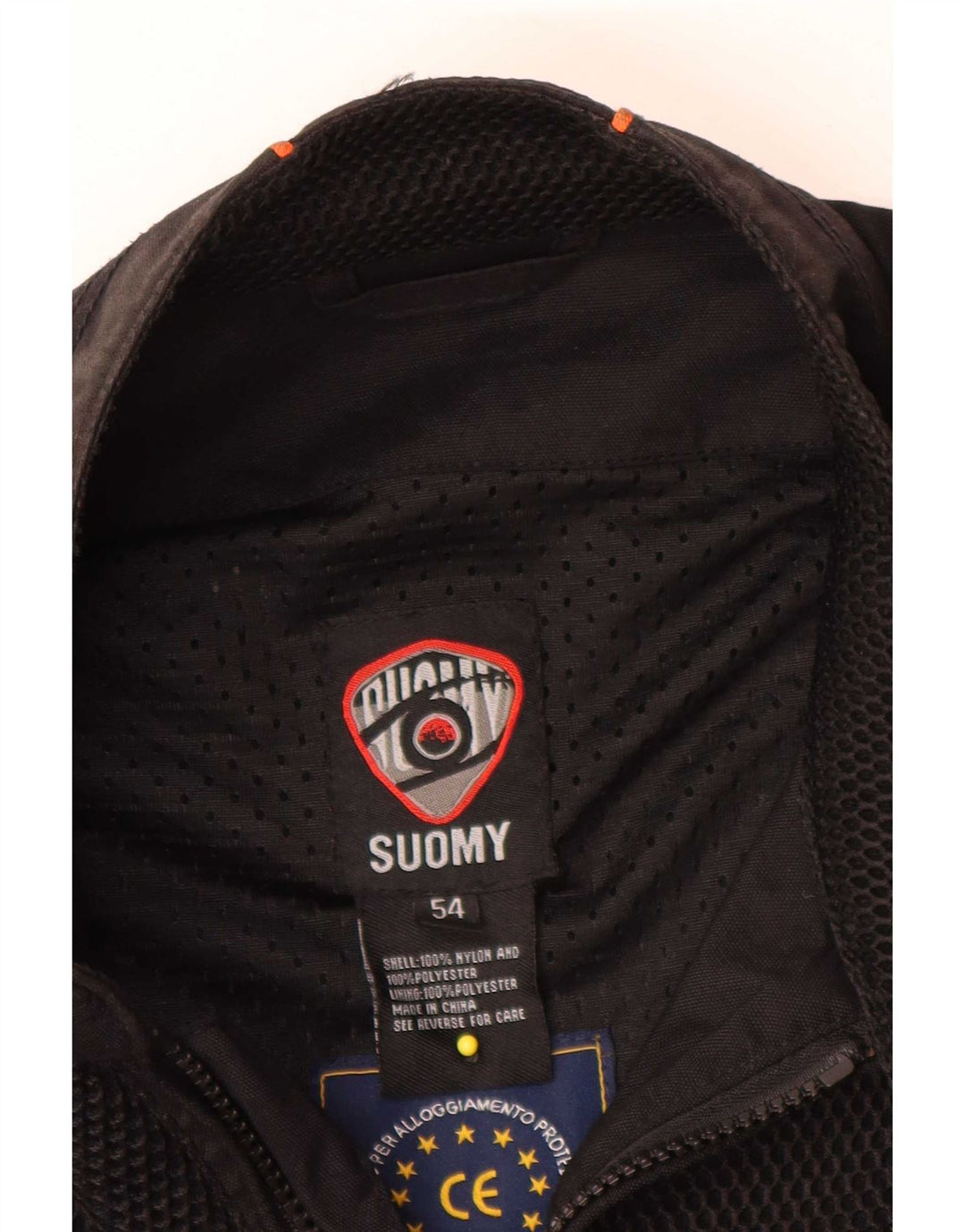 Ανδρικό Μπουφάν Suomy Graphic Racer IT 54 2XL Μαύρο νάιλον