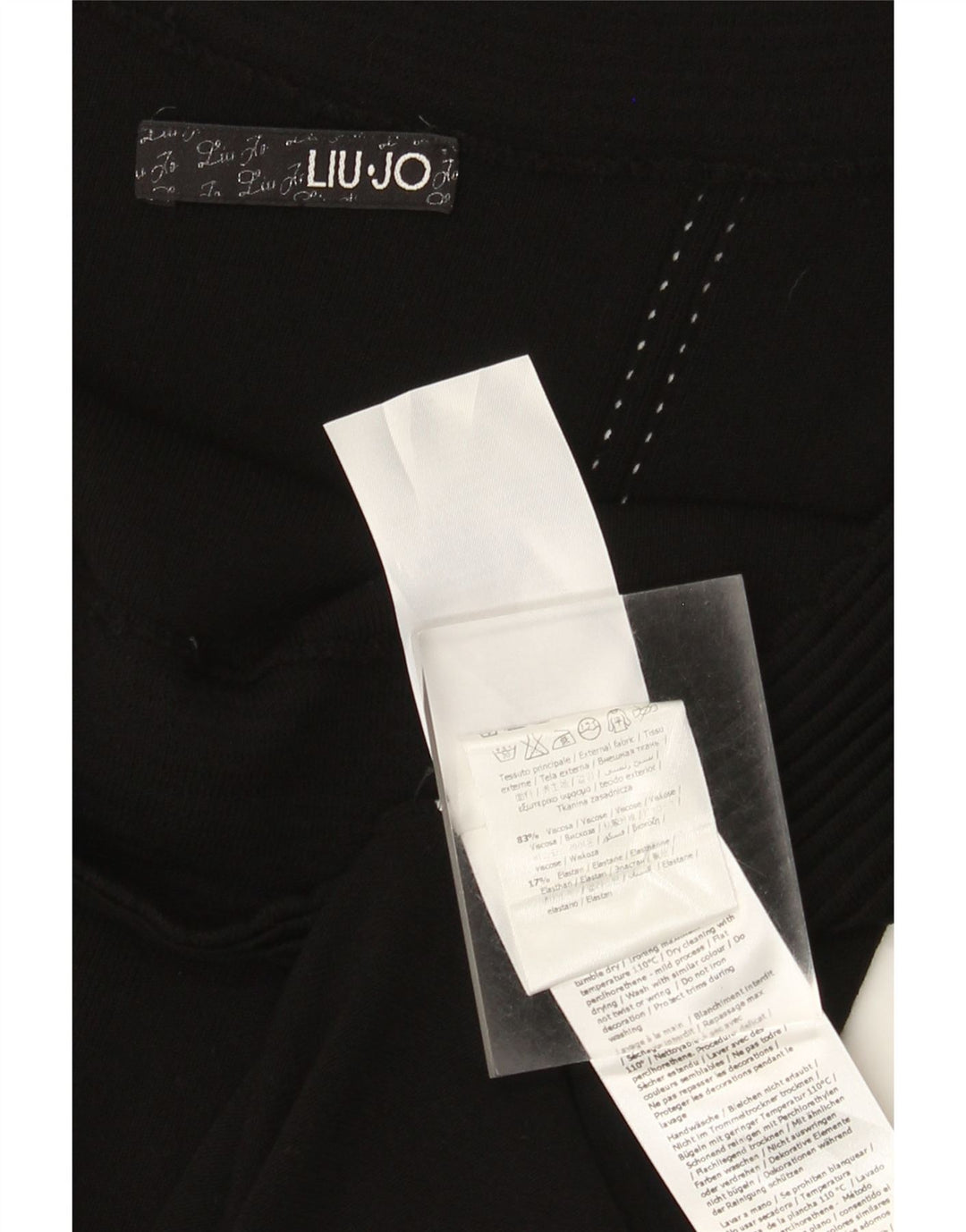 Liu Jo Γυναικείο Φόρεμα Off Shoulder IT 44 Medium Black Viscose