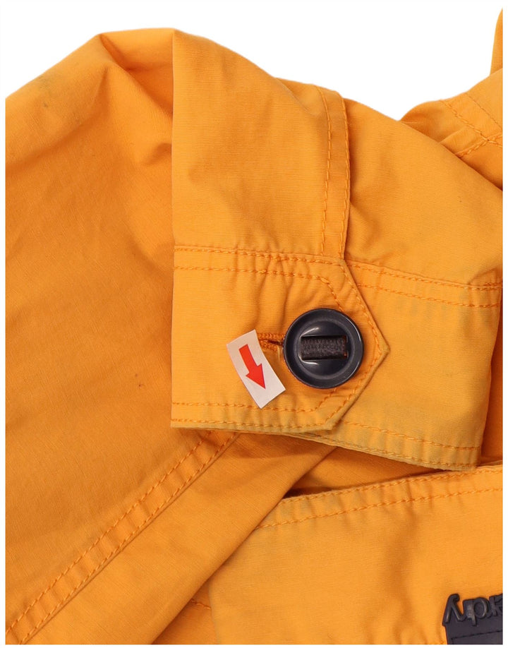 Superdry Ανδρικό γραφικό μπουφάν Windbreaker UK 40 Large Orange Colourblock