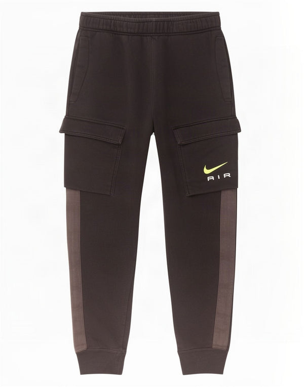 Ανδρική φόρμα Nike Cargo Παντελόνι Joggers Βαμβακερό μεσαίο μαύρο χρώμα