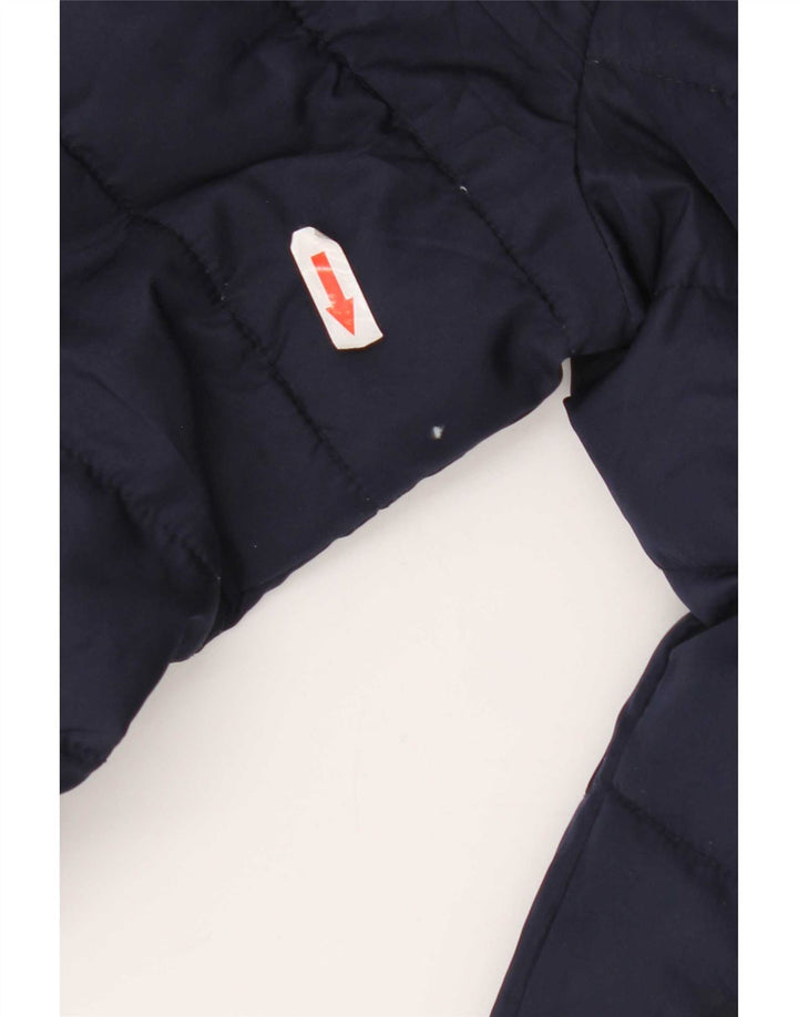 Gap Γυναικείο μπουφάν με επένδυση UK 14 Medium Navy Blue Polyester