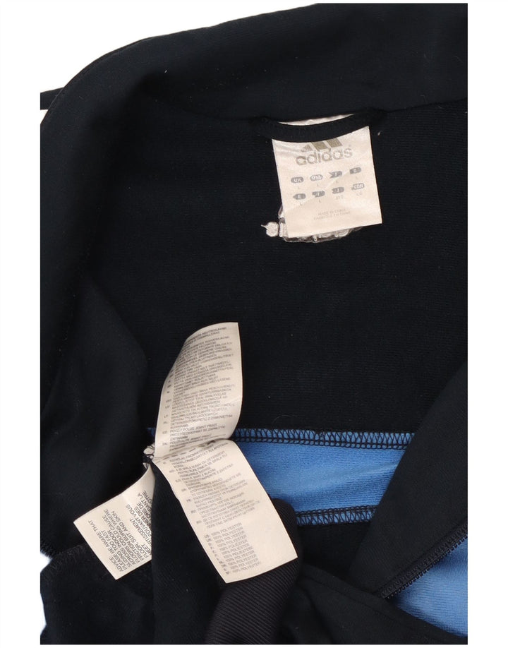 Ανδρική φόρμα Adidas Top Jacket Μεγάλο μπλε Navy Colourblock Πολυεστέρας