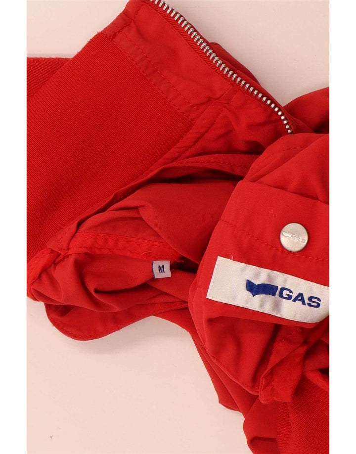 Ανδρικό Gas Bomber Jacket UK 38 Medium Red Polyamide