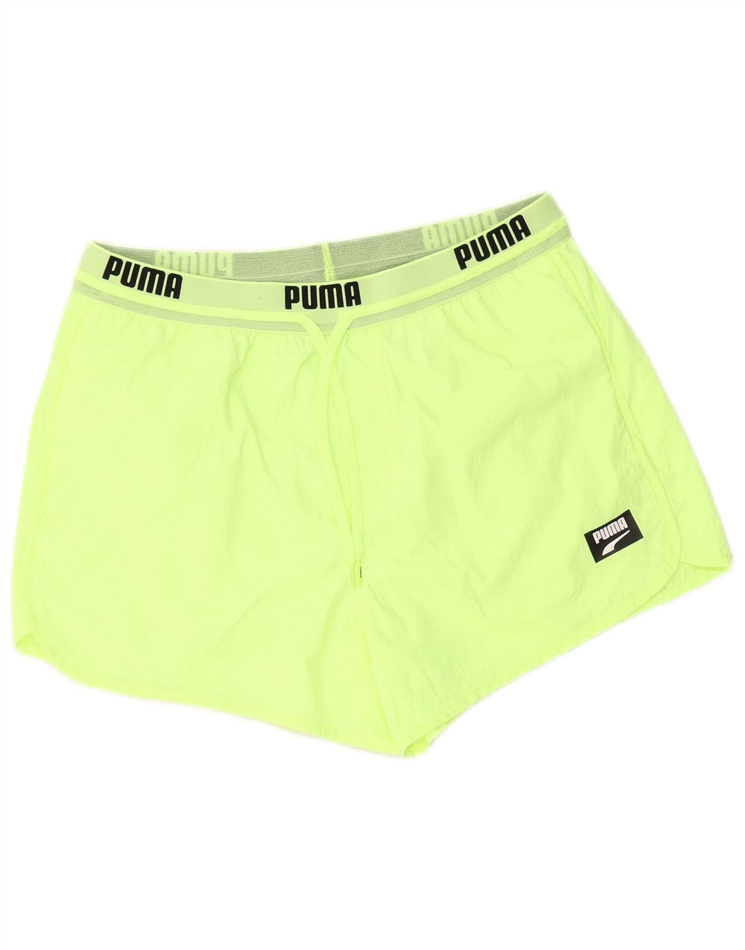 Ανδρικό γραφικό αθλητικό σορτς Puma Μεσαίου πράσινου πολυαμιδίου