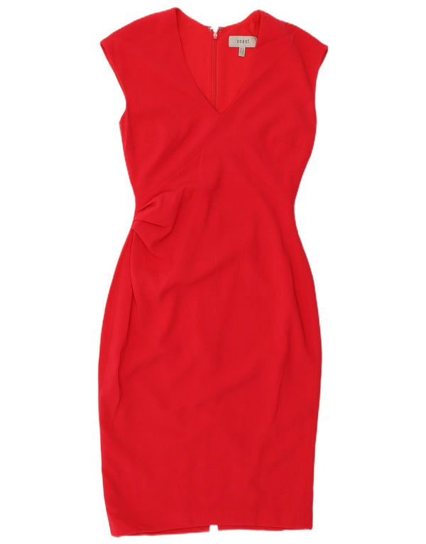 Γυναικείο Bodycon Φόρεμα Coast UK 8 Small Pink Triacetate