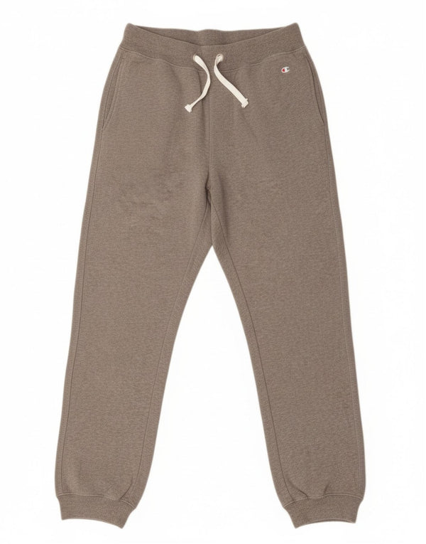 Champion γυναικεία αθλητική φόρμα παντελόνι Joggers UK 10 Small Grey Flecked Cotton