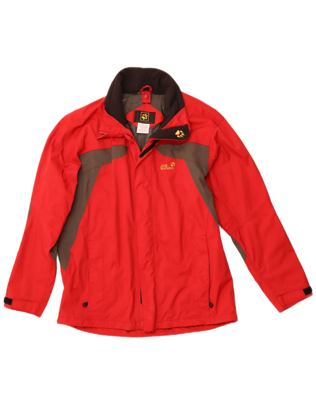 Ανδρικό μπουφάν βροχής JACK WOLFSKIN UK 44/46 XL Κόκκινο πολυαμίδιο