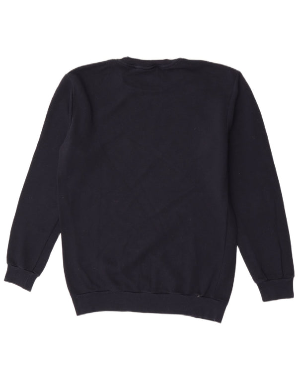 Ανδρικό γραφικό φούτερ Zara Jumper Medium Navy Blue βαμβακερό