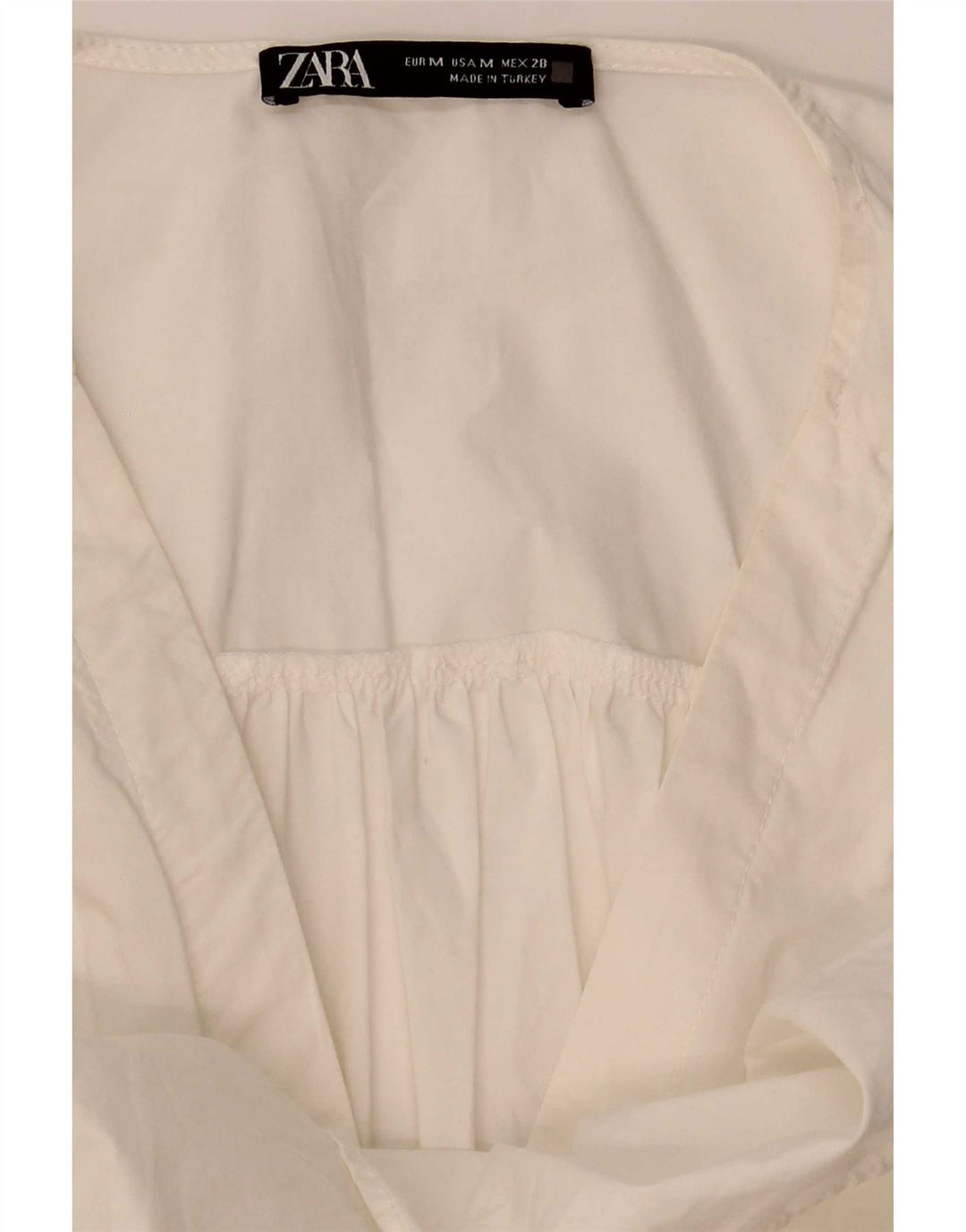 Zara Γυναικείο φόρεμα UK 14 σε μεσαίο λευκό