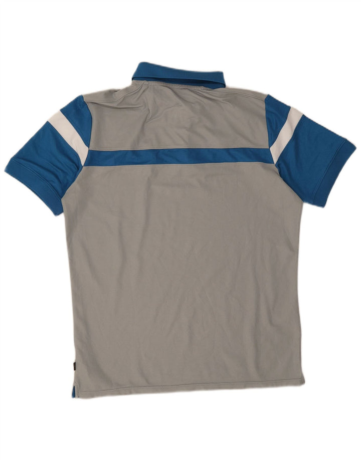 Calvin Klein Ανδρικό πουκάμισο Polo Medium Grey Colourblock Polyester
