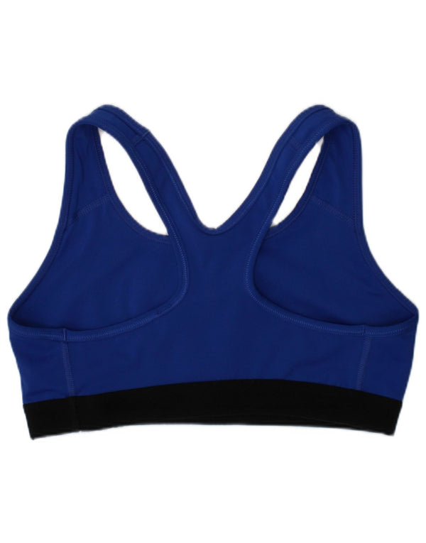 Γυναικείο αθλητικό σουτιέν Nike Small Blue Polyester Sports