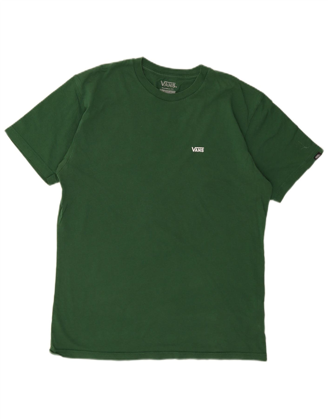Ανδρικό μπλουζάκι VANS Classic Fit Top Μεσαίο πράσινο βαμβακερό