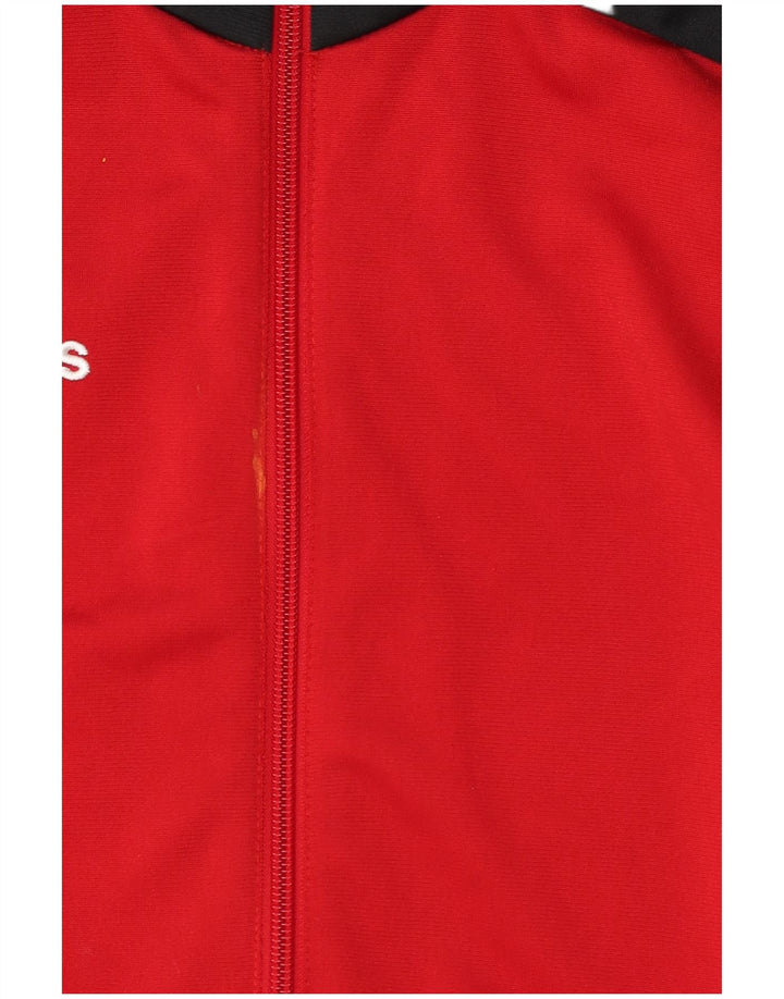 Ανδρική αθλητική φόρμα Adidas Top Jacket Μικρό Κόκκινο Colourblock Πολυεστέρας