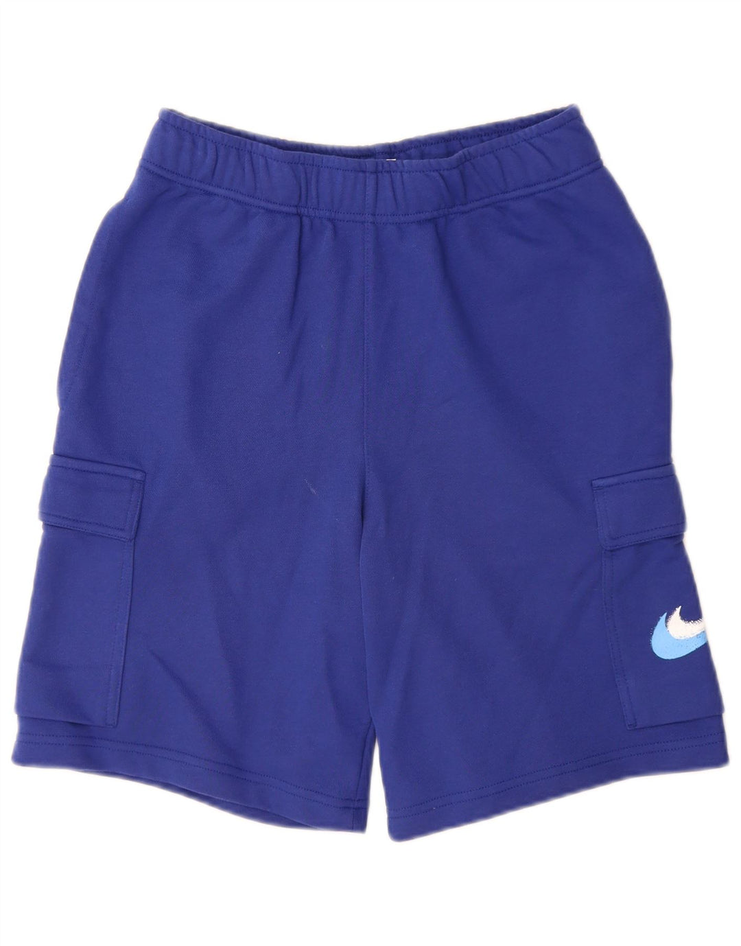 Ανδρικό γραφικό αθλητικό σορτς Nike XS μπλε βαμβακερό