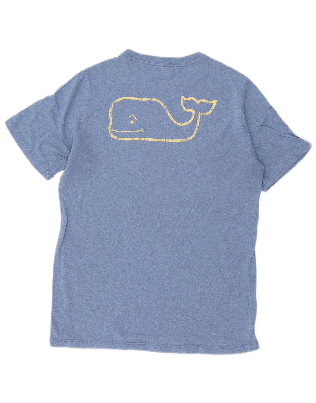 Vineyard Vines Γυναικείο γραφικό T-Shirt Top μεγάλο μπλε βαμβακερό