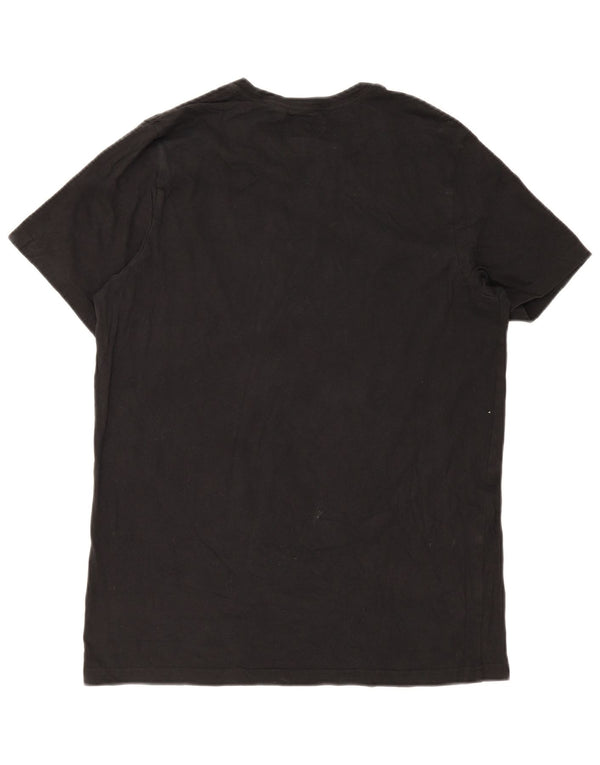 Ανδρικό T-Shirt Tommy Hilfiger Top Μεσαίο μαύρο βαμβακερό