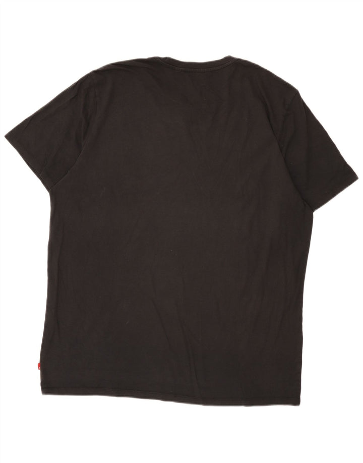 Ανδρικό γραφικό T-Shirt Levi's Top XL Μαύρο