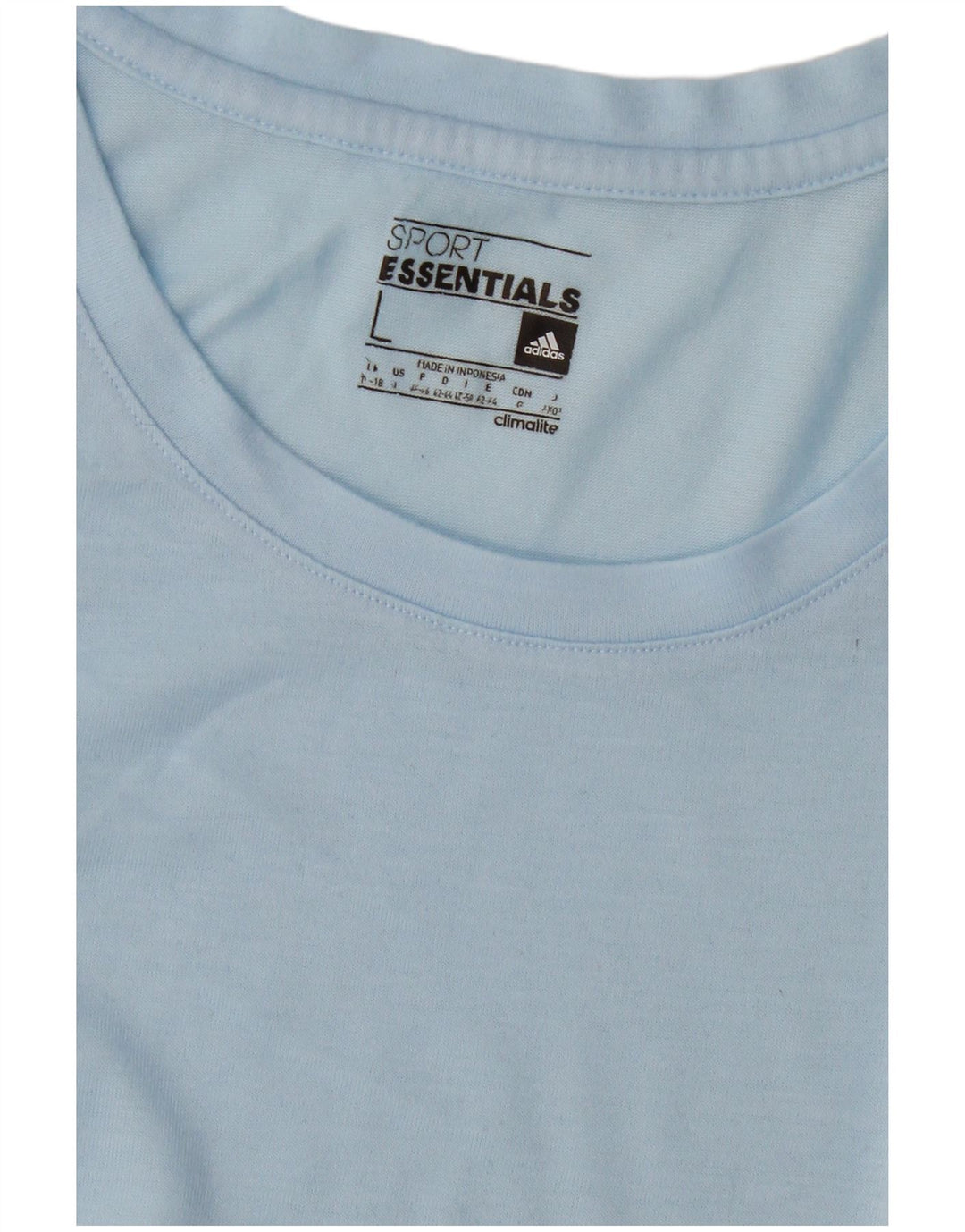 Adidas Γυναικείο T-Shirt Top UK 16/18 Large Blue