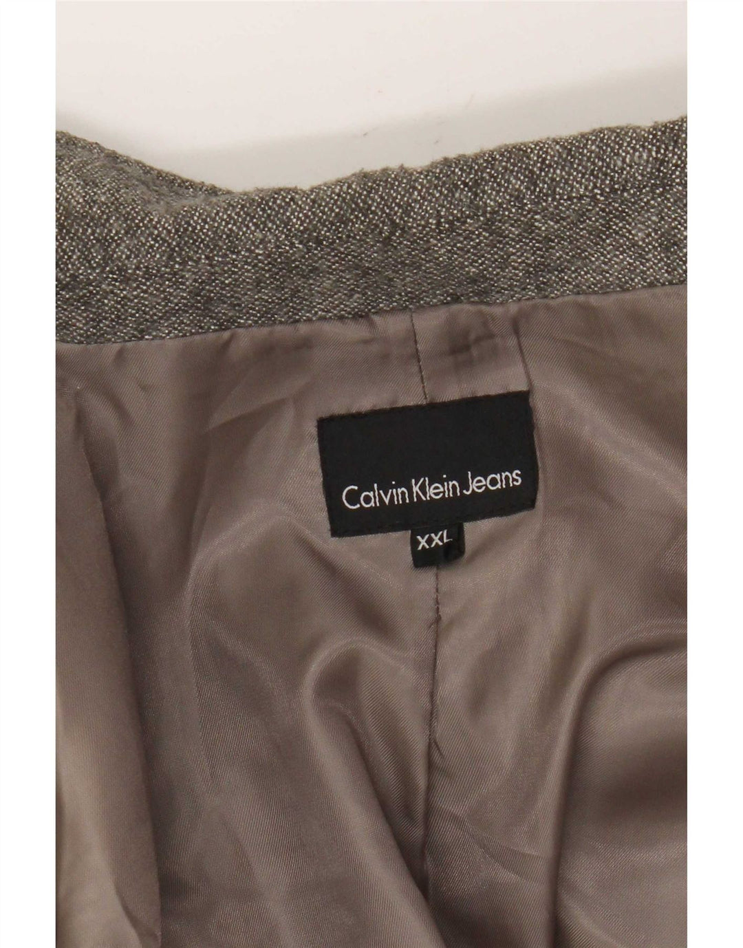 Calvin Klein Jeans Γυναικείο σακάκι με 1 κουμπί UK 20 2XL Γκρι