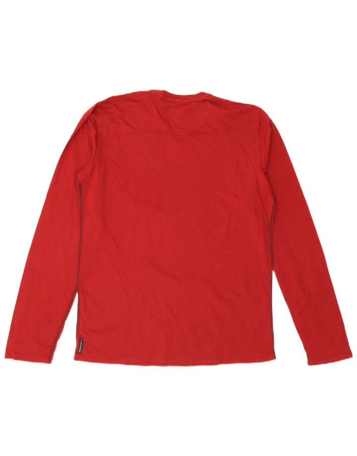 Armani Jeans Ανδρικό Slim Graphic Top Μακρυμάνικο XL Κόκκινο