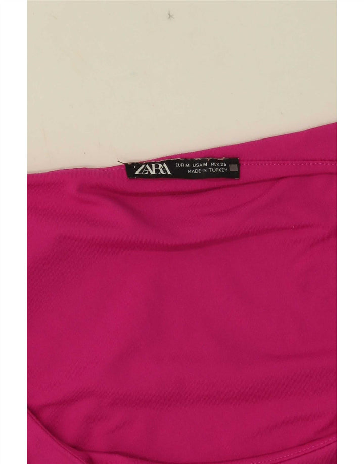 Zara Γυναικείο Γιλέκο Τοπ UK 12 Medium Pink
