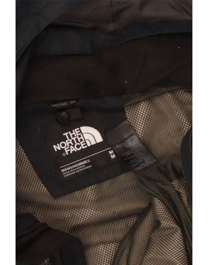 THE NORTH FACE Ανδρικό μπουφάν βροχής με κουκούλα UK 38 Medium Navy Blue Polyester