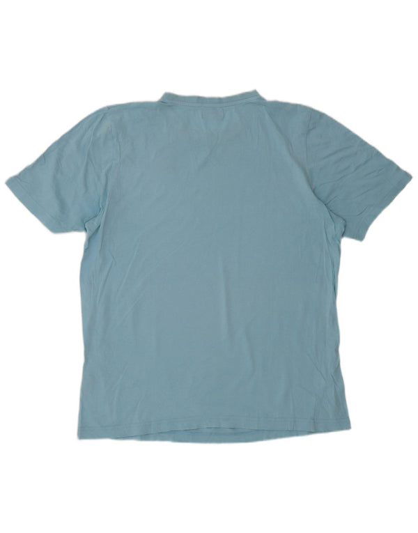 Ανδρικό T-Shirt Kappa Top μεγάλο μπλε βαμβακερό