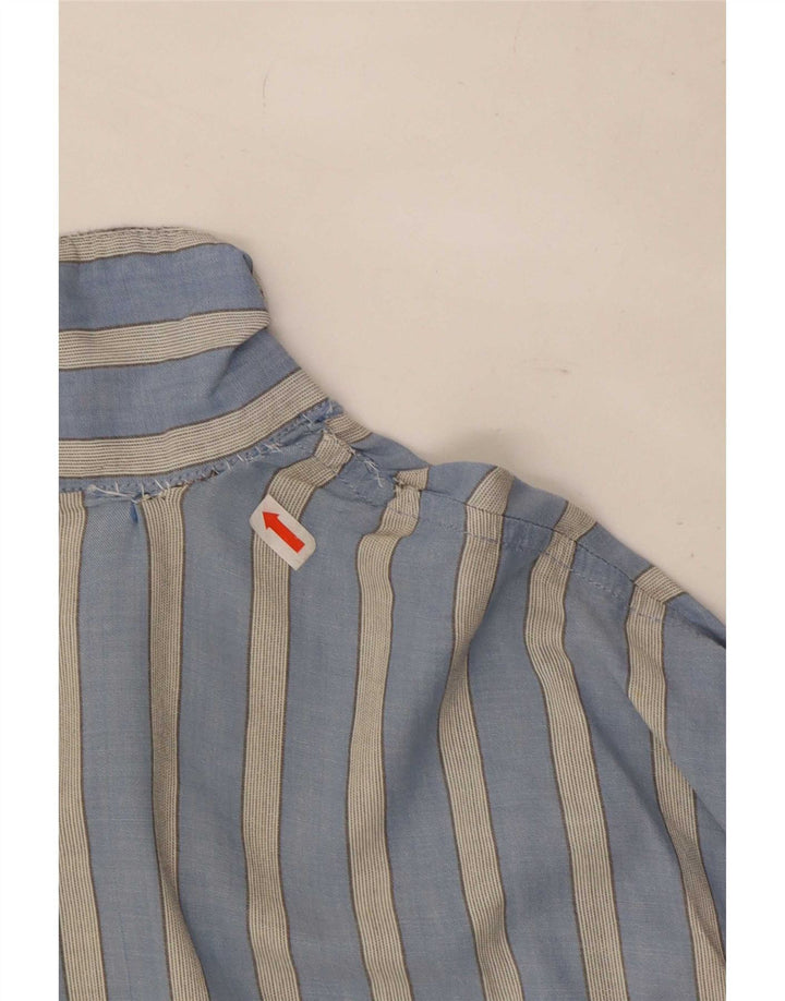 Calvin Klein Ανδρικό πουλόβερ κοντομάνικο πουλόβερ μεγάλο μπλε ριγέ βαμβακερό