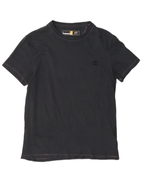 Ανδρικό T-shirt Timberland Slim Fit Top Small Navy Blue από βαμβάκι