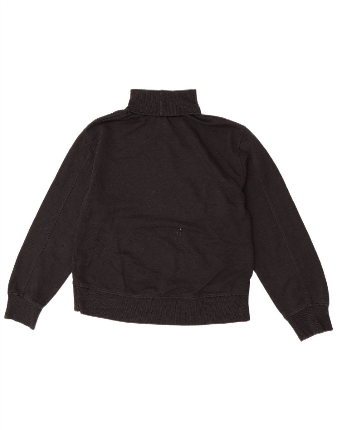 Zara Γυναικείο πουλόβερ με ρολό λαιμόκοψη UK 10 Small μαύρο