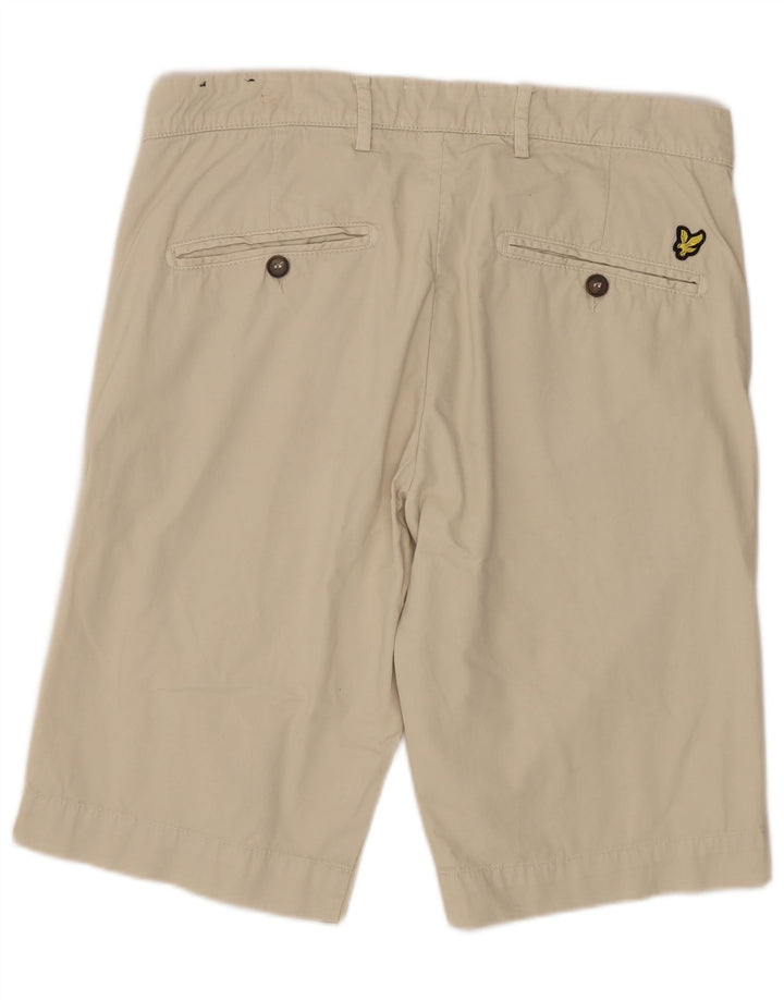 Ανδρικό σορτς Chino Lyle & Scott W31 Medium Beige