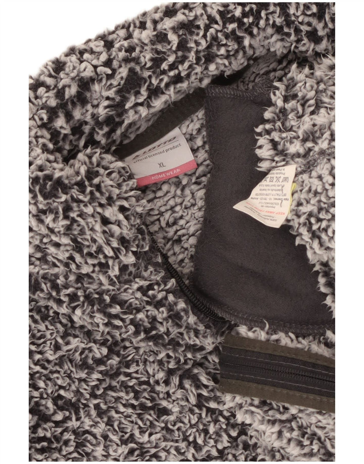 Γυναικείο μπουφάν Lotto Fleece UK 18 XL Γκρι Πολυεστέρας