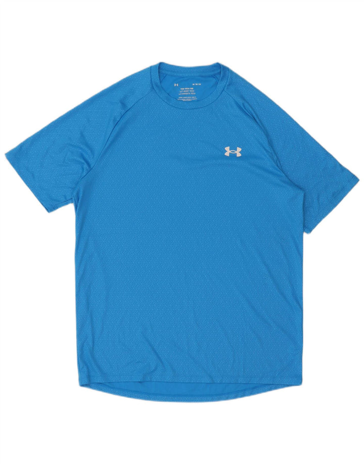 Ανδρικό T-Shirt Under Armour Top Μεσαίο Μπλε Γεωμετρικό