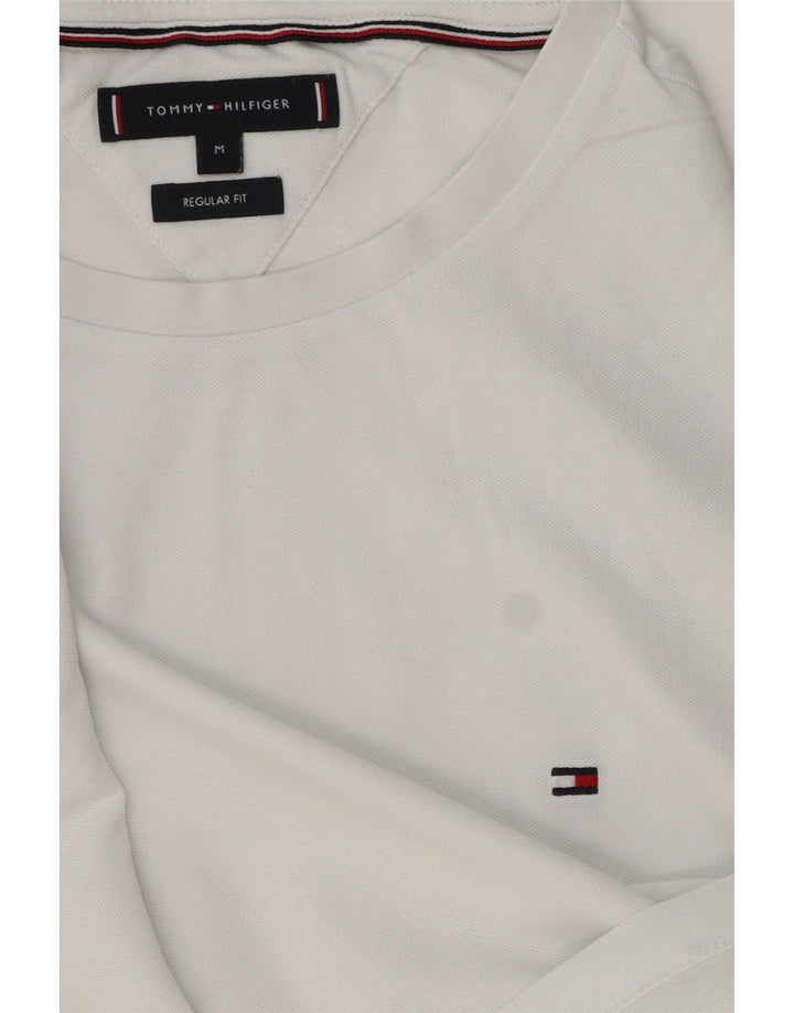 Ανδρικό T-Shirt Tommy Hilfiger Regular Fit Top μεσαίο λευκό ριγέ