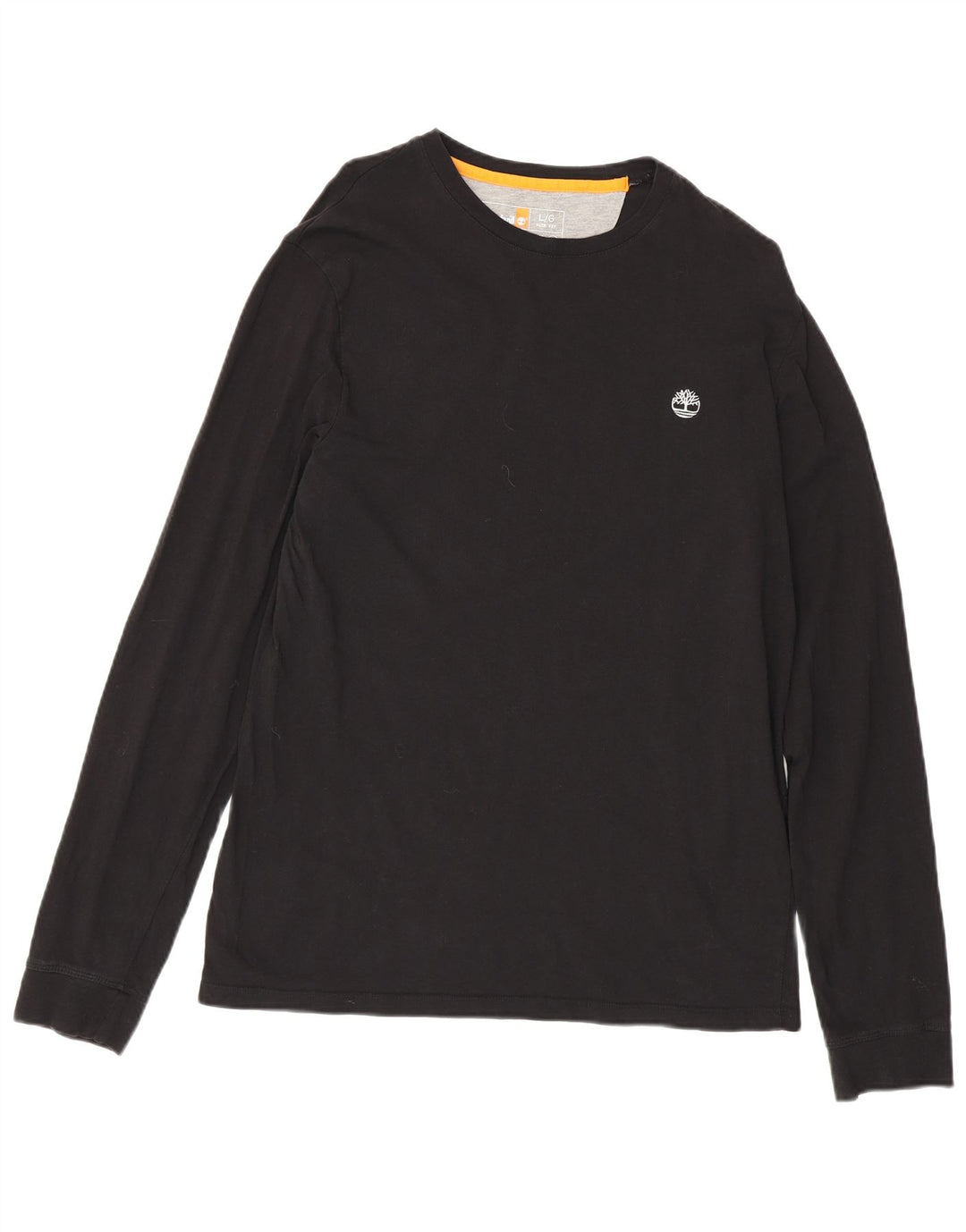 Ανδρικό τοπ Timberland Slim Fit Μακρυμάνικο μεγάλο μαύρο βαμβακερό