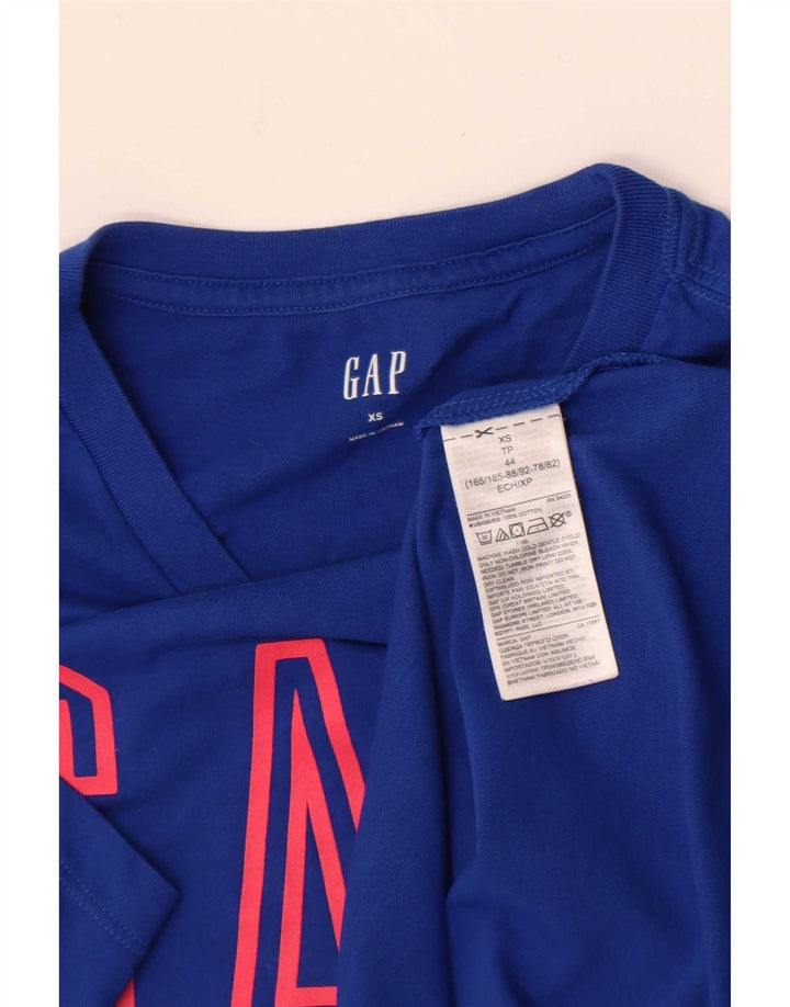 Ανδρικό γραφικό T-Shirt Gap Top XS Μπλε βαμβακερό