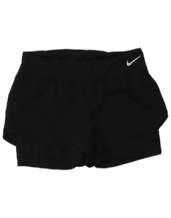 Γυναικείο αθλητικό σορτς Nike Dri Fit UK 14 μεγάλο μαύρο