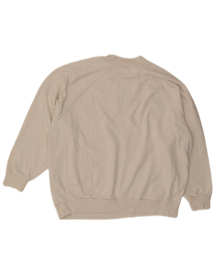 Gap Ανδρικό γραφικό υπερμεγέθη φούτερ Jumper Medium Beige