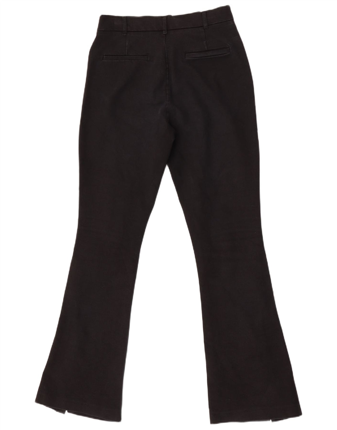 Zara Γυναικείο Flare Casual Παντελόνι Medium W28 L32 Μαύρο