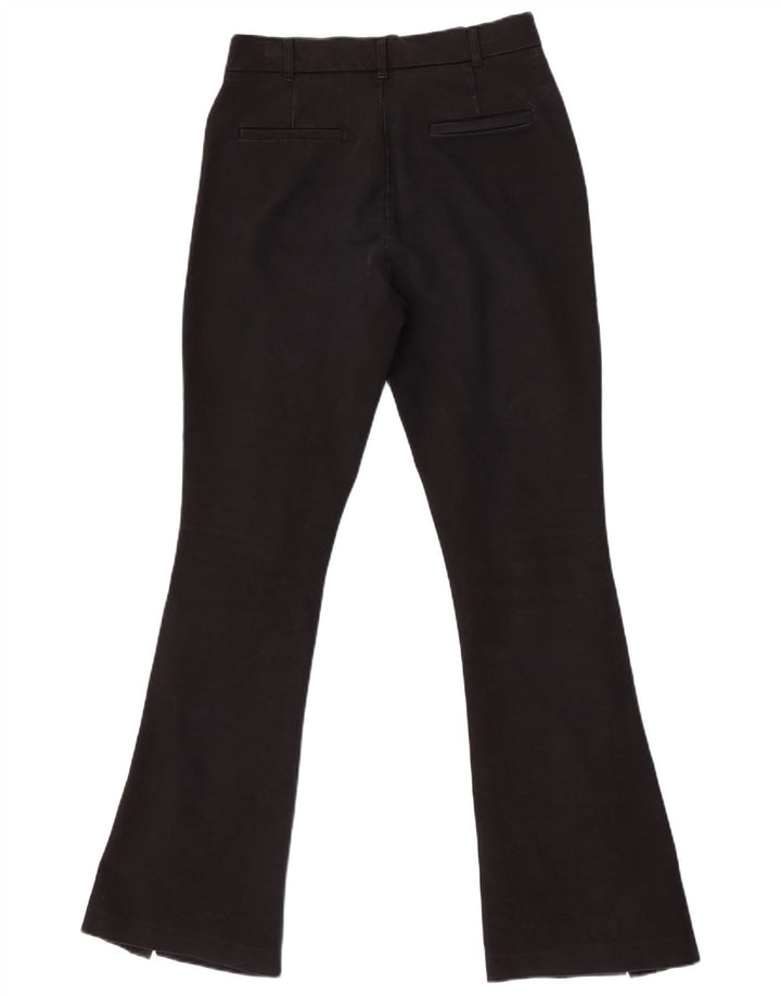 Zara Γυναικείο Flare Casual Παντελόνι Medium W28 L32 Μαύρο